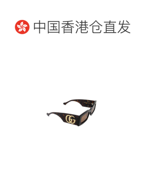自营Gucci 几何框太阳镜 GG1425S古驰