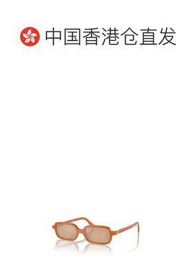 1h可退 香港直邮Miu Miu 缪缪 女士 徽标太阳镜 MU11ZS brown棕色