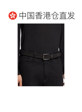 香港直邮Zegna 编织腰带 LHTECB023UZ杰尼亚皮带 【付后1h可退】