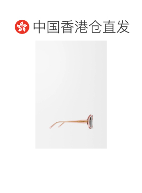 1h可退 Loewe 迷你椭圆形纤细太阳镜 G735SUNX13