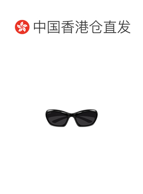 1h可退 香港直邮Balenciaga 几何框太阳镜 BB0463S巴黎世家