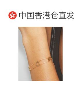 1h可退 香港直邮Tory Burch/汤丽柏琦 25FW 双股手链 Women