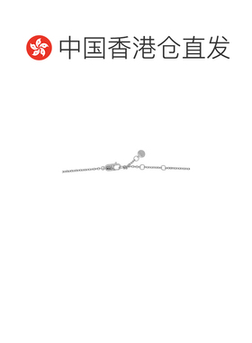 1h可退 香港直邮Fendi 芬迪 男士 FF吊墜鏈條項鍊 7AK013B09