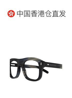 香港直邮Gucci 古驰 男士 全框平光镜 GG1712S black黑色 舒适时