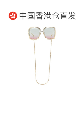 香港直邮GUCCI 女士太阳镜 681152I33308045 CO 金色