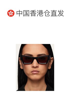 香港直邮Salvatore Ferragamo 几何框太阳镜 51H006