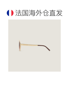 自营欧洲直邮Givenchy纪梵希 Bold女士棕色/金色金属飞行员太阳镜