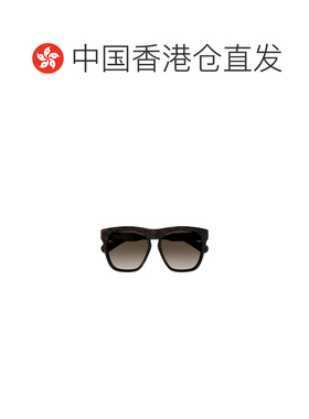 香港直邮CHLOÉ 女士眼镜 CH0149SA00002 SS2024 黑色 徽标太阳镜
