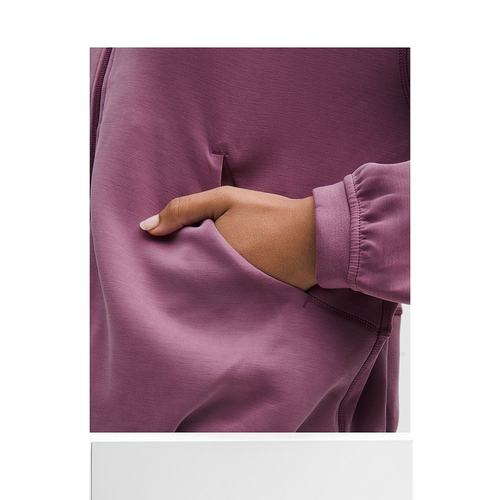 自营1h可退 欧洲直邮LULULEMON露露乐檬 Softstreme拉链连帽衫 - 图3