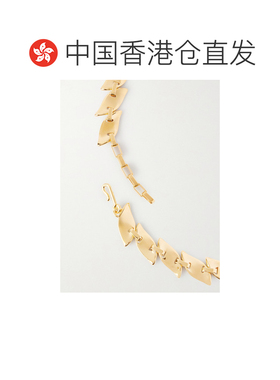 香港直邮KHAITE 女士 叶子镀金项链 10171006 metal金属色 舒适时