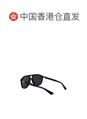 1h可退 香港直邮Gucci 古驰 男士 徽标太阳镜 GG1320S black黑色
