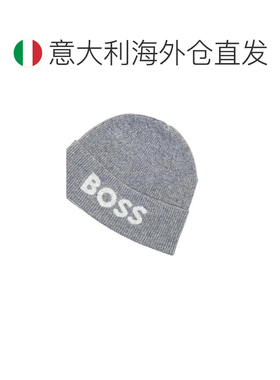 欧洲直邮BOSS 男士帽子 50548777041 AW2025 灰色【付后1h可退】