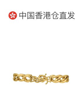 香港直邮Saint Laurent 圣罗兰 女士 镀金手链 851103Y1500