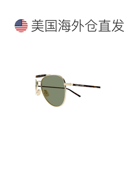 1h可退 美国直邮Saint Laurent 圣罗兰 女士 飞行员金属太阳眼镜