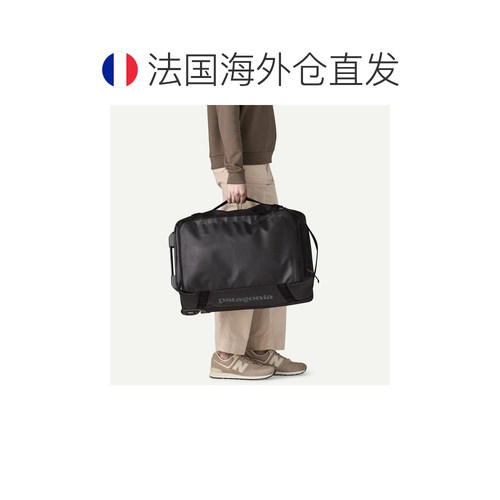 自营欧洲直邮Patagonia Black Hole Wheeled Duffel男女同款拉杆 - 图1