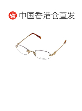 香港直邮MIU MIU 女士眼镜 0MU53WV5AK1O1 CO 金色 0MU 53WV