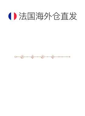 自营欧洲直邮LV路易威登 Color Blossom女士玫瑰金老花花朵图案手
