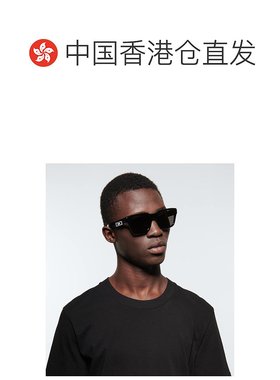 1h可退 香港直邮DIOR 迪奥 男士 B23 S1I 方框太阳眼镜 black黑色