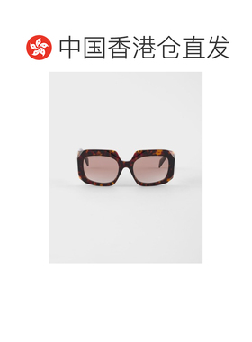 1h可退 香港直邮Prada 普拉达 女士 眼鏡大方形鏡框太陽眼鏡 SPRB