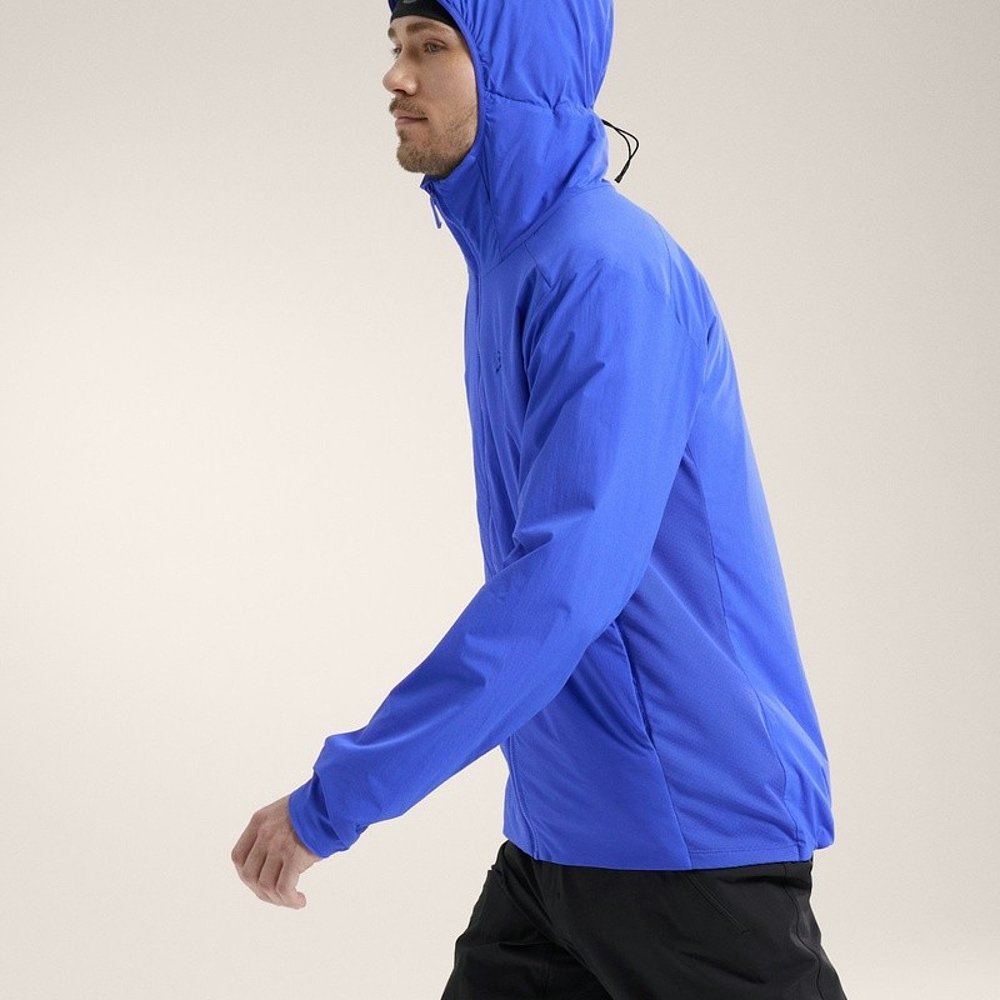 自营1h可退 欧洲直邮ARC TERYX/始祖鸟 ATOM SL男士蓝色尼龙夹克 - 图2