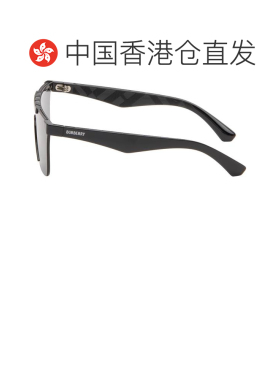 1h可退 香港直邮Burberry 巴宝莉 男士 黑色太阳镜 0BE4480D30018