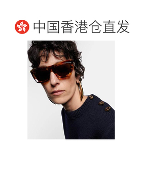 1h可退 香港直邮Bottega Veneta 葆蝶家 女士 Scoop 矩形太阳眼镜