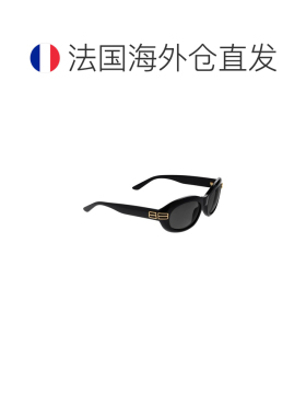 自营欧洲直邮Balenciaga巴黎世家 Casino Round女士黑色圆形太阳