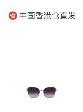 1h可退 香港直邮Longchamp 几何框太阳镜 55195LUM