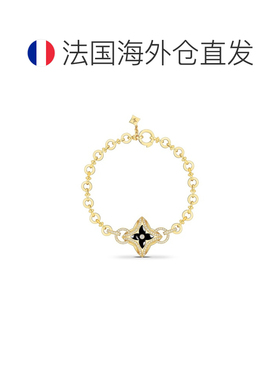 自营欧洲直邮LV路易威登 Ever Blossom黄金玛瑙钻石手链男女通用
