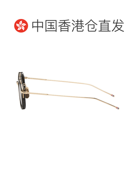 1h可退 香港直邮Thom Browne 汤姆 布朗 男士 黑色 & 金色 Acetat