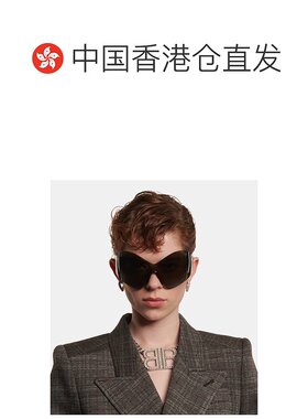 1h可退 香港直邮Balenciaga 巴黎世家 女士 面具蝴蝶太阳眼镜