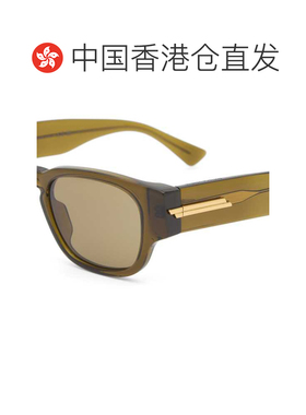 1h可退 香港直邮Bottega Veneta 葆蝶家 男士 方形镜框太阳镜 BV1
