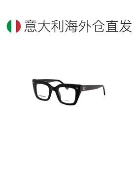 1h可退 欧洲直邮DSQUARED2 女士太阳镜 D20099807 AW2025 黑色 D2