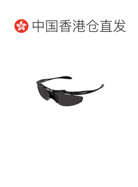 1h可退 香港直邮BALENCIAGA 男士太阳镜 BB0464S001 SS2026 黑色