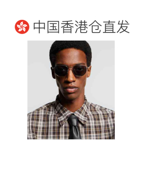 1h可退 香港直邮Bottega Veneta 葆蝶家 男士 圆形太阳眼镜