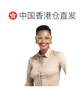 1h可退 香港直邮The Attico 女士 太阳眼镜 green绿色 舒适时尚