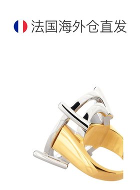 自营欧洲直邮Balenciaga巴黎世家 Frame Oval女士椭圆框形戒指