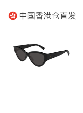 香港直邮Bottega Veneta 葆蝶家 女士 黑色太阳镜 BV1319S