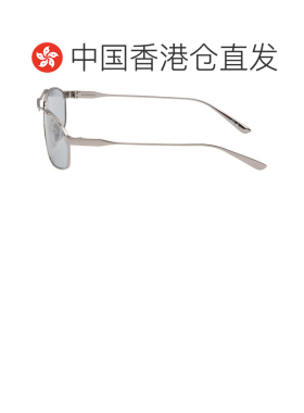 1h可退 香港直邮Balenciaga 巴黎世家 女士 银色 Tag 3.0 太阳镜