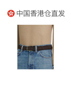 香港直邮Zegna 编织腰带 LHTPFB021AZ杰尼亚牛皮 【付后1h可退】