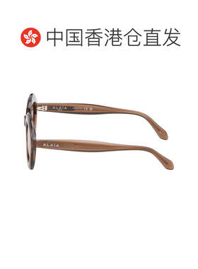 1h可退 香港直邮alaia 女士 棕色太阳镜 AA0088S003BRO 舒适时尚