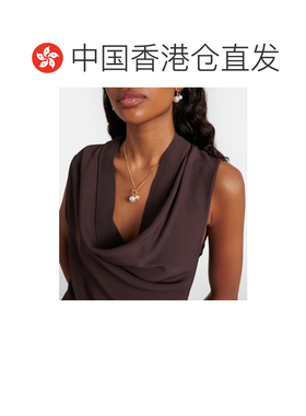 香港直邮Salvatore Ferragamo 菲拉格慕 女士 人造珍珠吊坠项链