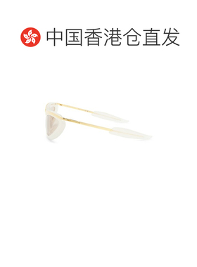 1h可退 Bottega Veneta 葆蝶家 女士 猫眼镀金醋纤太阳眼眼镜