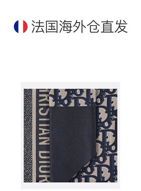 欧洲直邮DIOR迪奥女士真丝Oblique印花配饰丝巾