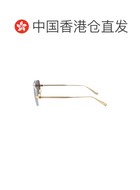 香港直邮Dunhill 登喜路 女士 灰色钛合金太阳眼镜 DU0076S004