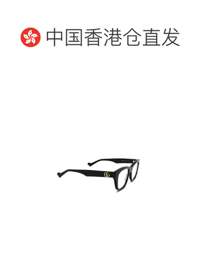 1h可退 香港直邮GUCCI 女士眼镜 GG0999O001 SS2025 黑色 GG0999O
