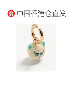 香港直邮VALENTINO 女士项链 WJ0AS4VQYL05 AW2025 金色 针扣单只