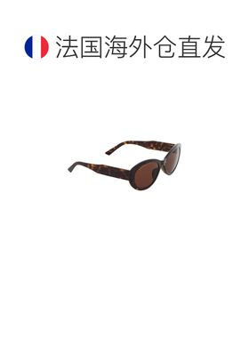 自营欧洲直邮Balenciaga巴黎世家 Flat Oval椭圆形太阳眼镜男女通