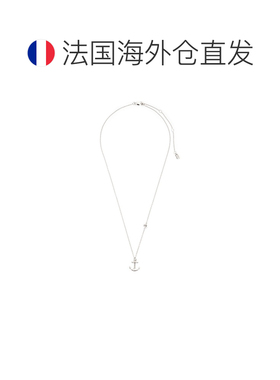 自营欧洲直邮Ralph Lauren拉夫劳伦 女士银色纯银船锚项链