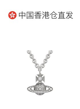 1h可退 香港直邮Vivienne Westwood Carmelo 浅浮雕吊坠项链 6302
